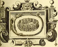 Picture 19 of 103 from Theatrum omium Scientiarum, sive Apparatus, quo exceptus fuit Excmus. Princeps D. Innicus de Guevara et Tassis Comes de Oñate, et Villamediana, etc., & etc., ac Neapolitani Regni prorex sapientissimus in Neapolitana Academia in Instauratione Studiorum anni 1649, etc (1650), leaf 40