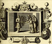 Picture 40 of 103 from Theatrum omium Scientiarum, sive Apparatus, quo exceptus fuit Excmus. Princeps D. Innicus de Guevara et Tassis Comes de Oñate, et Villamediana, etc., & etc., ac Neapolitani Regni prorex sapientissimus in Neapolitana Academia in Instauratione Studiorum anni 1649, etc (1650), leaf 70