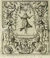 An illustration from Theatrum temporaneum aeternitati Caesaris Montii S.R.E. cardinalis et archiep. Mediolanen. sacrum (1636)