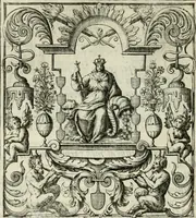 An illustration from Theatrum temporaneum aeternitati Caesaris Montii S.R.E. cardinalis et archiep. Mediolanen. sacrum (1636)