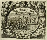 Picture 16 of 91 from Theatrum temporaneum aeternitati Caesaris Montii S.R.E. cardinalis et archiep. Mediolanen. sacrum (1636), leaf 52