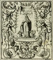 An illustration from Theatrum temporaneum aeternitati Caesaris Montii S.R.E. cardinalis et archiep. Mediolanen. sacrum (1636)