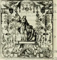 An illustration from Theatrum temporaneum aeternitati Caesaris Montii S.R.E. cardinalis et archiep. Mediolanen. sacrum (1636)