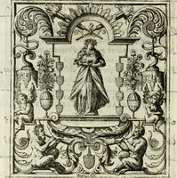 An illustration from Theatrum temporaneum aeternitati Caesaris Montii S.R.E. cardinalis et archiep. Mediolanen. sacrum (1636)
