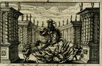 Picture 8 of 8 from Theatrum virtutis et honoris, augustis magnorum Caesarum filiis ab augustissimis parentibus ad imperium destinatis exstructum, et illustrissimis, perillustribus, reverendis, religiosis, praenobilibus, nobilibus, ac doctissimis DD. AA. LL. et philosophiae doctoribus (1697), leaf 40