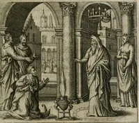 An illustration from Theatrum vitae humanæ. (1596)
