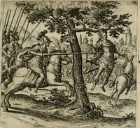 An illustration from Theatrum vitae humanæ. (1596)