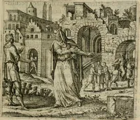 An illustration from Theatrum vitae humanæ. (1596)