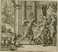 An illustration from Theatrum vitae humanæ. (1596)