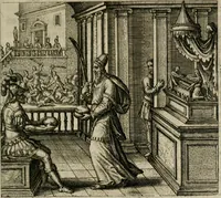 An illustration from Theatrum vitae humanæ. (1596)