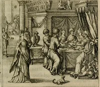 An illustration from Theatrum vitae humanæ. (1596)