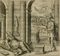 An illustration from Theatrum vitae humanæ. (1596)