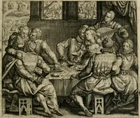 An illustration from Theatrum vitae humanæ. (1596)