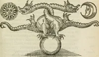 An illustration from Theatrvm chemicvm britannicum : containing severall poeticall pieces of our famous English philosophers, who have written the hermetique mysteries in their owne ancient language (1652)