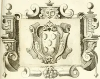 An illustration from Theatrvm omnivm scientiarvm, sive, Apparatvs qvo exceptvs fvit exc.mvs princeps d. Innicvs de Gvevara et Tassis, comes de Oñate & Villamediana, &c. ac Neapolitani regni prorex sapientissimvs, in Neapolitana academia in instavratione stvdiorvm anni MDCXLIX : cvm post sedatos Neapolitani regni tvmvltvs tanto principe avspice neapolitana Pallas armorvm tvrbine pene abrvta capvt erexit (1650)