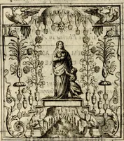 An illustration from Theatrvm temporanevm æternitati Cæsaris Montii, S.R.E. cardinalis et archiep. mediolanen. sacrvm (1635)
