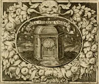 An illustration from Theatrvm temporanevm æternitati Cæsaris Montii, S.R.E. cardinalis et archiep. mediolanen. sacrvm (1635)