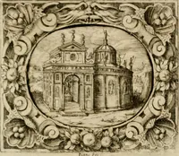 An illustration from Theatrvm temporanevm æternitati Cæsaris Montii, S.R.E. cardinalis et archiep. mediolanen. sacrvm (1635)