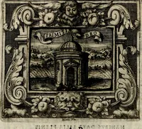 An illustration from Theatrvm temporanevm æternitati Cæsaris Montii, S.R.E. cardinalis et archiep. mediolanen. sacrvm (1635)