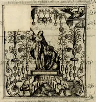 An illustration from Theatrvm temporanevm æternitati Cæsaris Montii, S.R.E. cardinalis et archiep. mediolanen. sacrvm (1635)