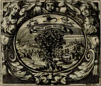 An illustration from Theatrvm temporanevm æternitati Cæsaris Montii, S.R.E. cardinalis et archiep. mediolanen. sacrvm (1635)