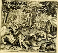 An illustration from Theatrvm Vitae Humanae (1596)