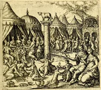 An illustration from Theatrvm Vitae Humanae (1596)