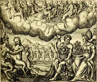 An illustration from Theatrvm Vitae Humanae (1596)