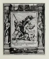Picture 8 of 29 from [The dance of death (1680), leaf 21