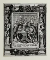 Picture 10 of 29 from [The dance of death (1680), leaf 25