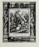 Picture 11 of 29 from [The dance of death (1680), leaf 27