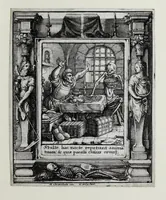 Picture 13 of 29 from [The dance of death (1680), leaf 31