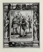Picture 15 of 29 from [The dance of death (1680), leaf 35