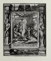 Picture 2 of 29 from [The dance of death (1680), leaf 9