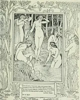 An illustration from The eighteen nineties; a review of art and ideas at the close of the nineteenth century (1922)