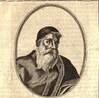 Picture 19 of 69 from The marrow of ecclesiastical history : contained in the lives of one hundred forty eight fathers, schoolmen, first reformers, and modern divines which have flourished in the Church since Christ's time to this present age : faithfully collected and orderly disposed according to the centuries wherein they lived : together with the lively effigies of most of the eminentest of them cut in copper (1654), leaf 194