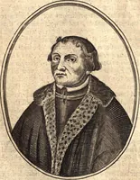 Picture 27 of 69 from The marrow of ecclesiastical history : contained in the lives of one hundred forty eight fathers, schoolmen, first reformers, and modern divines which have flourished in the Church since Christ's time to this present age : faithfully collected and orderly disposed according to the centuries wherein they lived : together with the lively effigies of most of the eminentest of them cut in copper (1654), leaf 253
