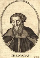 An illustration from The marrow of ecclesiastical history : contained in the lives of one hundred forty eight fathers, schoolmen, first reformers, and modern divines which have flourished in the Church since Christ's time to this present age : faithfully collected and orderly disposed according to the centuries wherein they lived : together with the lively effigies of most of the eminentest of them cut in copper (1654)