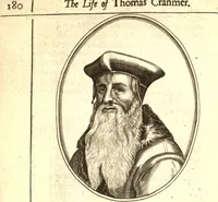 An illustration from The marrow of ecclesiastical historie, conteined in the lives of the fathers and other learned men and famous divines which have flourished in the Church since Christ's time to this present age. Faithfully collected out of several autors and orderly disposed according to the centuries wherein they lived. Together with the livelie effigies of most of the eminentest of them cut in copper (1650)