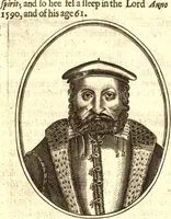 Picture 56 of 73 from The marrow of ecclesiastical historie, conteined in the lives of the fathers and other learned men and famous divines which have flourished in the Church since Christ's time to this present age. Faithfully collected out of several autors and orderly disposed according to the centuries wherein they lived. Together with the livelie effigies of most of the eminentest of them cut in copper (1650), leaf 393