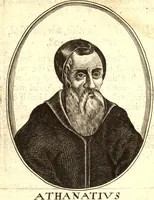 An illustration from The marrow of ecclesiastical historie, conteined in the lives of the fathers and other learned men and famous divines which have flourished in the Church since Christ's time to this present age. Faithfully collected out of several autors and orderly disposed according to the centuries wherein they lived. Together with the livelie effigies of most of the eminentest of them cut in copper (1650)