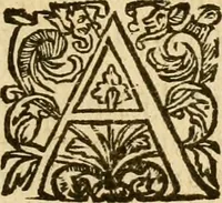An illustration from [The New Testament of Iesus Christ : faithfully translated into English ... in the English College of Rhemes] (1582)