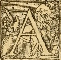An illustration from [The New Testament of Iesus Christ : faithfully translated into English ... in the English College of Rhemes] (1582)