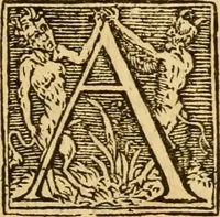 An illustration from [The New Testament of Iesus Christ : faithfully translated into English ... in the English College of Rhemes] (1582)
