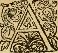 An illustration from [The New Testament of Iesus Christ : faithfully translated into English ... in the English College of Rhemes] (1582)
