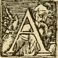 An illustration from [The New Testament of Iesus Christ : faithfully translated into English ... in the English College of Rhemes] (1582)