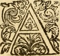 An illustration from [The New Testament of Iesus Christ : faithfully translated into English ... in the English College of Rhemes] (1582)