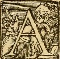 An illustration from [The New Testament of Iesus Christ : faithfully translated into English ... in the English College of Rhemes] (1582)