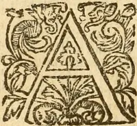 An illustration from [The New Testament of Iesus Christ : faithfully translated into English ... in the English College of Rhemes] (1582)