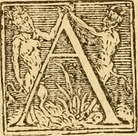 An illustration from [The New Testament of Iesus Christ : faithfully translated into English ... in the English College of Rhemes] (1582)